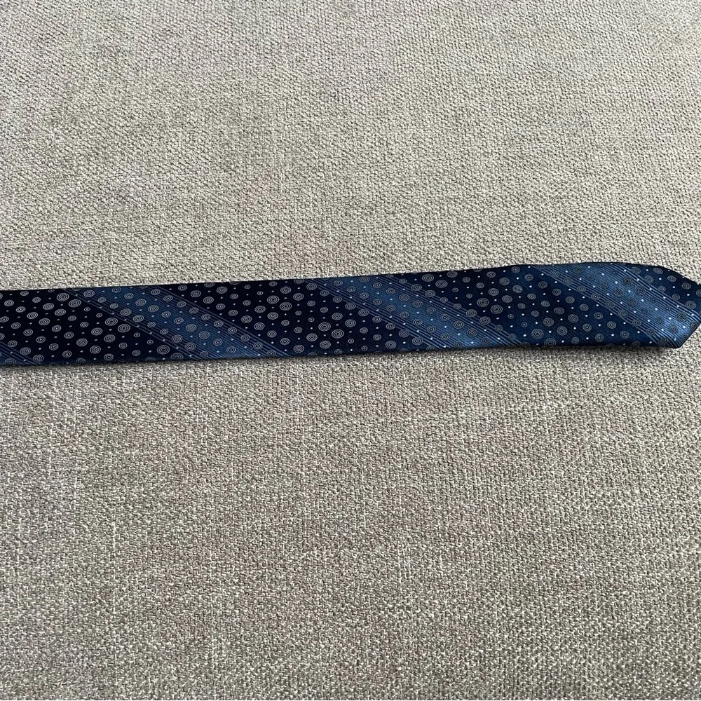 David Taylor Vintage Circle Dot Designed Silk Men’s Tie Professional Office Work
